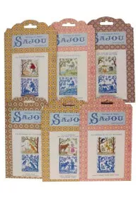 6 Grilles De Point De Croix Fables La Fontaine Série 1