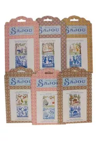 6 Grilles De Point De Croix Fables La Fontaine Série 2