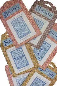 Abécédaires Anciens Lot 6 Grilles Point De Croix