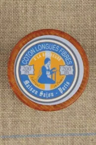 Bobine Bois à L'ancienne Sajou Orange 4 Bobine Bois à L'ancienne Sajou Orange – Image 4