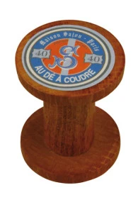 Bobine Bois à L'ancienne Sajou Rouge