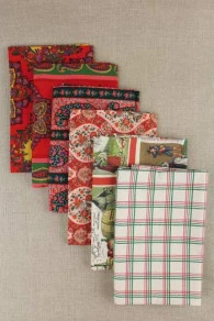 Boite 12 Coupons Tissus Sajou Rouges 4 Boite 12 Coupons Tissus Sajou Rouges – Image 4