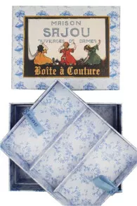 Boîte à Couture Vide Petites Filles Brodant