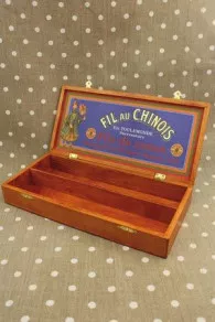 Boîte Rangement En Bois Pour Fils Cocons 4 Boîte Rangement En Bois Pour Fils Cocons – Image 4