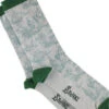 Chaussettes Toile De Jouy écru Vert 38/40