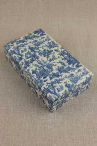 Ciseaux Broderie écaille S Nécessaire Jouy Bleu 5 Ciseaux Broderie écaille S Nécessaire Jouy Bleu – Image 5