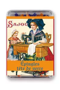 Épingles Tête De Verre Couture Ultra-fines