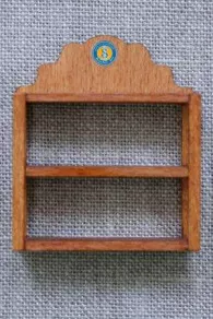 Étagère En Bois Miniature Mercerie Sajou
