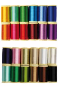 Fil Broderie Rayonne Lot Boîtes 1 Et 2