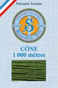 Fil Broderie Retors Du Nord Cône 2013 - Fougère