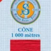 Fil Broderie Retors Du Nord Cône 2030 - Rouge