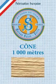 Fil Broderie Retors Du Nord Cône 2221 - Caramel