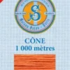Fil Broderie Retors Du Nord Cône 2405 - Orange