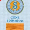 Fil Broderie Retors Du Nord Cône 2540 - Mandarine