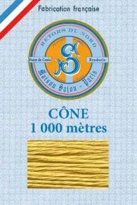 Fil Broderie Retors Du Nord Cône 2549 - Feuille