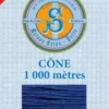 Fil Broderie Retors Du Nord Cône 2882 - Saphir