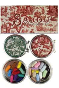 Fil Couture Cocons Assortiment Toile De Jouy