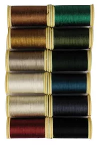 Fil De Soie Perlé Boîte 12 Tons Classiques