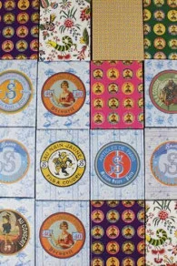 Fils Broderie-couture Boite Vide Orange Et Bleu 4 Fils Broderie-couture Boite Vide Orange Et Bleu – Image 4