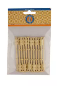 Fuseaux Dentelle En Buis Par 12