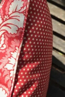 Housse Coussin 40 X 40cm Damas Rouge 2 -Maison Sajou housse coussin 40 x 40cm damas rouge 2 2