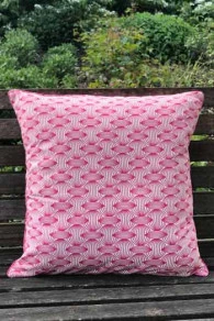 Housse Coussin 40 X 40cm Plaisirs Roses 1