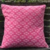 Housse Coussin 40 X 40cm Plaisirs Roses 2
