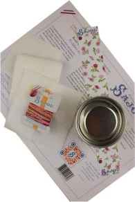 Kit Broderie Boîte Rose Proliféra Redouté 3 Kit Broderie Boîte Rose Proliféra Redouté – Image 3