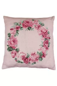 Kit De Point De Croix : Couronne De Roses