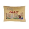 Kit De Point De Croix Coussin Paris - Lin