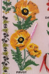 Kit De Point De Croix Plantes Tinctoriales 8 Kit De Point De Croix Plantes Tinctoriales – Image 8