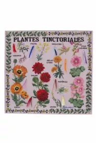 Kit De Point De Croix Plantes Tinctoriales