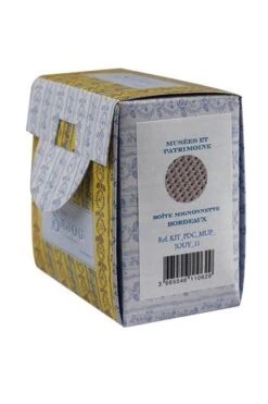 Kit Point De Croix Boîte Mignonnette Bordeaux 7 Kit Point De Croix Boîte Mignonnette Bordeaux -Maison Sajou kit point de croix boite mignonnette bordeaux 2