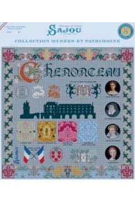 KIt Point De Croix Claude De France Cerise/RN 5 KIt Point De Croix Claude De France Cerise/RN – Image 5