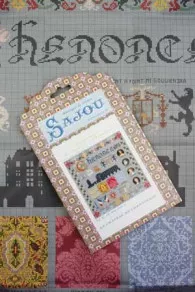 Kit Point De Croix Coussin Chenonceau Bleu 6 Kit Point De Croix Coussin Chenonceau Bleu – Image 6