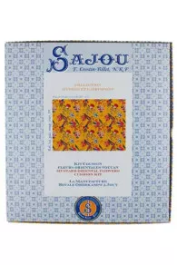 Kit Point De Croix - Coussin Fleurs Orientales Toucan 4 Kit Point De Croix - Coussin Fleurs Orientales Toucan – Image 4