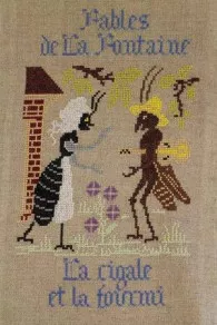 Kit Point De Croix Fables De La Fontaine épisode 1 3 Kit Point De Croix Fables De La Fontaine épisode 1 – Image 3