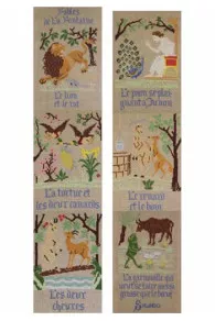 Kit Point De Croix Fables De La Fontaine épisode 3