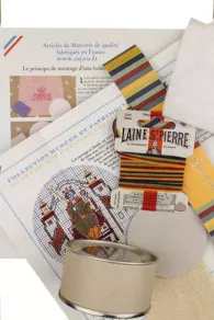 Kit Point De Croix Tapisserie Bayeux Harold 4 Kit Point De Croix Tapisserie Bayeux Harold – Image 4