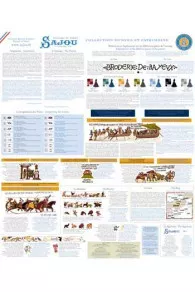 Kit Point De Croix Tapisserie Bayeux Le Couesnon 3 Kit Point De Croix Tapisserie Bayeux Le Couesnon – Image 3