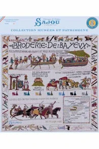 Kit Point De Croix Tapisserie Bayeux Le Couesnon 5 Kit Point De Croix Tapisserie Bayeux Le Couesnon – Image 5