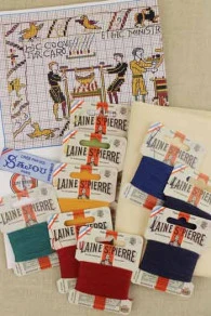 Kit Point De Croix Tapisserie Bayeux Le Festin 3 Kit Point De Croix Tapisserie Bayeux Le Festin – Image 3