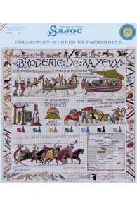 Kit Point De Croix Tapisserie Bayeux Le Festin 4 Kit Point De Croix Tapisserie Bayeux Le Festin – Image 4