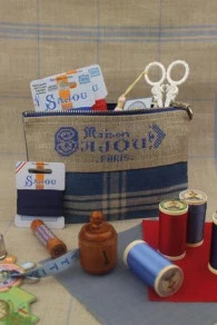 Kit Point De Croix Trousse Lin Sajou De 1845 à 1848 6 Kit Point De Croix Trousse Lin Sajou De 1845 à 1848 – Image 6