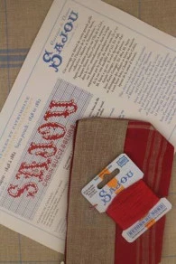 Kit Point De Croix Trousse Lin Sajou De 1848 à 1882 3 Kit Point De Croix Trousse Lin Sajou De 1848 à 1882 – Image 3