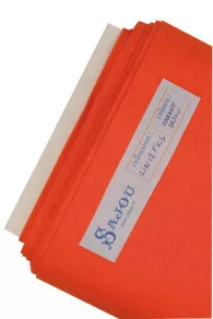 Lin à Broder 12 Fils Au Cm Au Mètre Orange