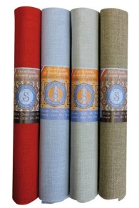 Lin à Broder 12 Fils Au Cm Lot 4 Coupons Classiques