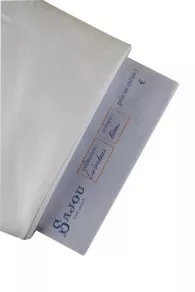 Mètre Lin Broderie Traditionnelle - Blanc