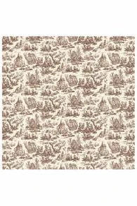 Nappe Carrée 150 Cm Abreuvoir Marron