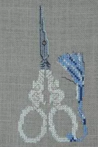 Paire De Ciseaux Broderie Façon Ivoire Veiné S 9 Paire De Ciseaux Broderie Façon Ivoire Veiné S – Image 9